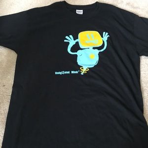 Underrated minds T-shirt new Sz L graphic shirt